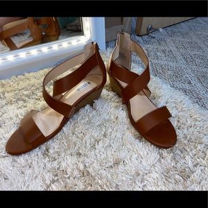 Justfab strap sandals size 9